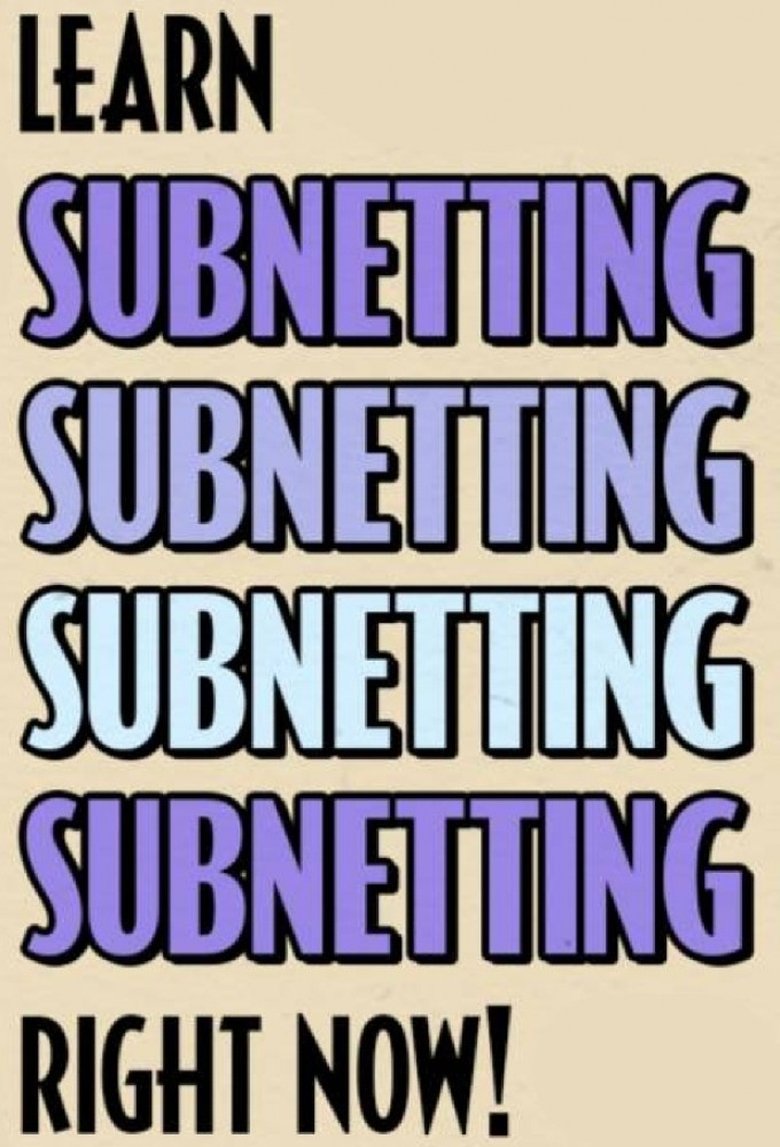 You Suck at Subnetting