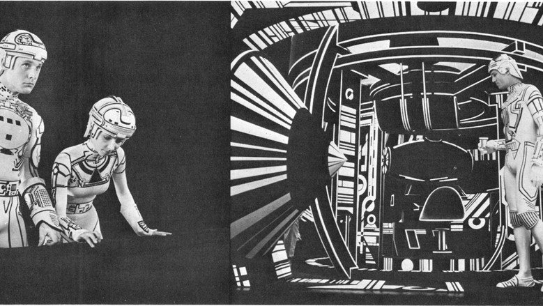 The Making of TRON backdrop 2