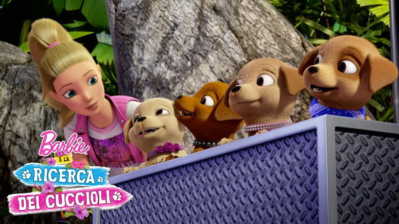 Barbie & Her Sisters in a Puppy Chase backdrop 9
