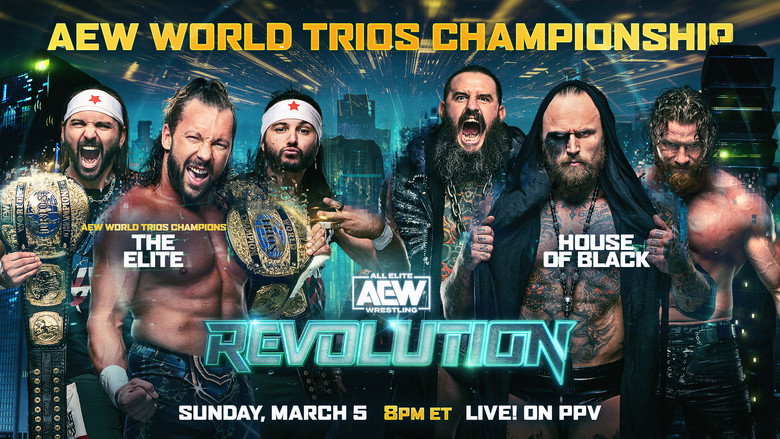 AEW Revolution 2023 backdrop 6