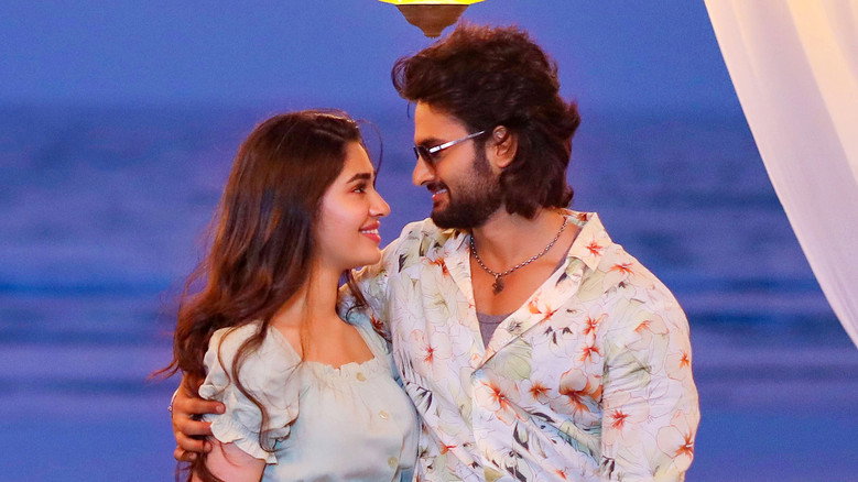 Aa Ammayi Gurinchi Meeku Cheppali backdrop 4