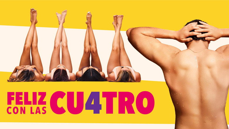 Feliz con las cuatro backdrop 1