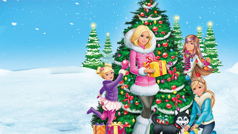Barbie: A Perfect Christmas backdrop 5