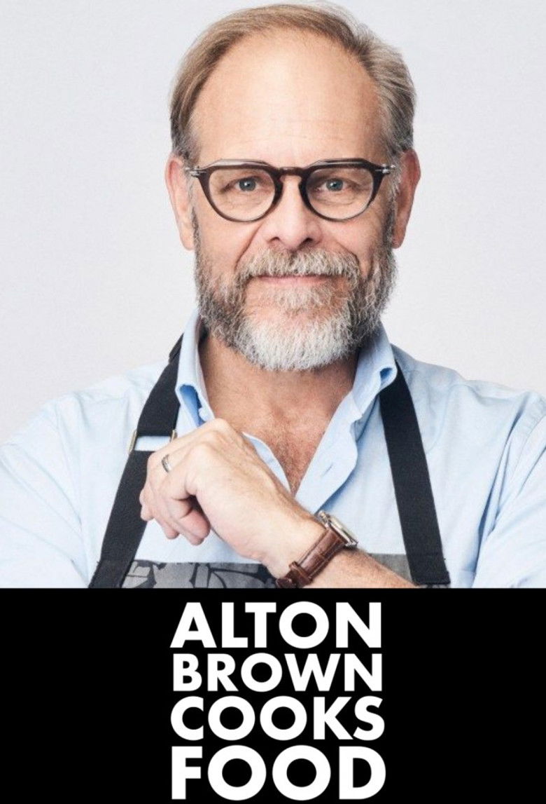 Alton Brown Cooks Food