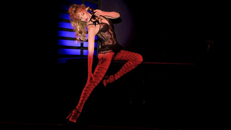 Arielle Dombasle au Crazy Horse backdrop 1