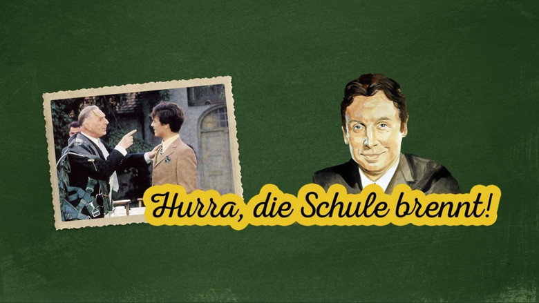 Hurra, die Schule brennt backdrop 4