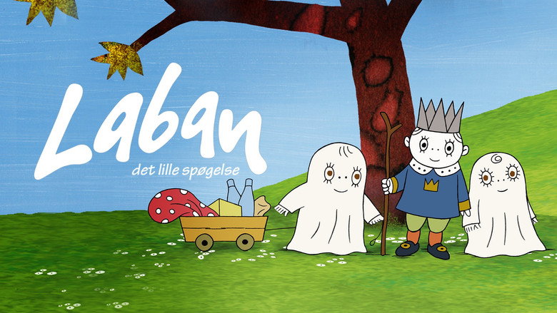 Lilla spöket Laban spökar igen backdrop 4