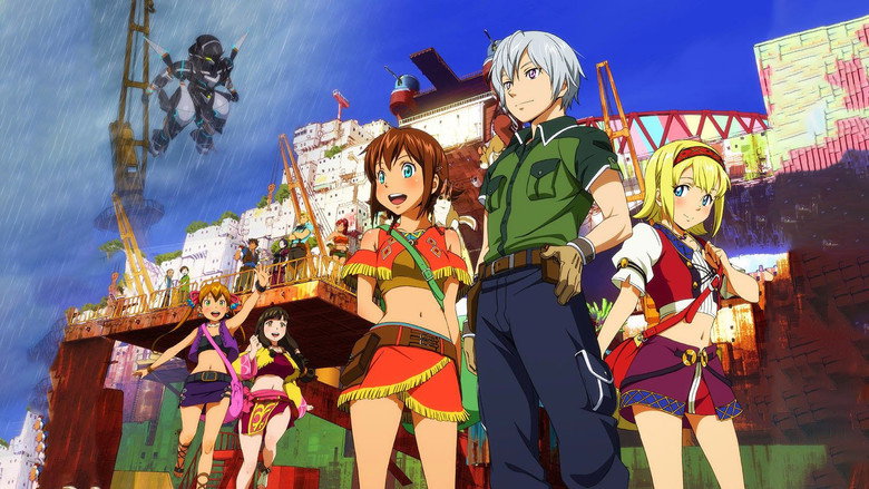 Gargantia on the Verdurous Planet backdrop 7