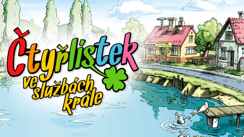Čtyřlístek ve službách krále backdrop 2