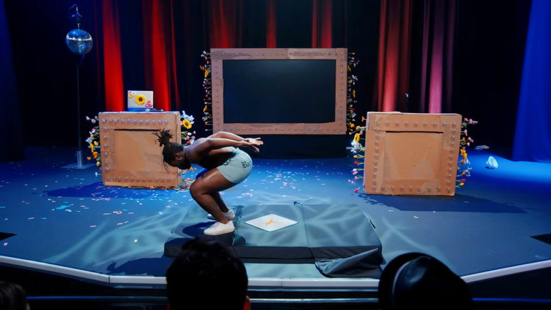 Demi Adejuyigbe: Is Going to Do One (1) Backflip backdrop 5