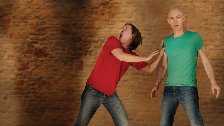 The Umbilical Brothers: The Rehearsal backdrop 3
