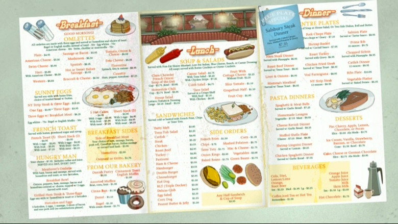 Extras - Burzums Menu