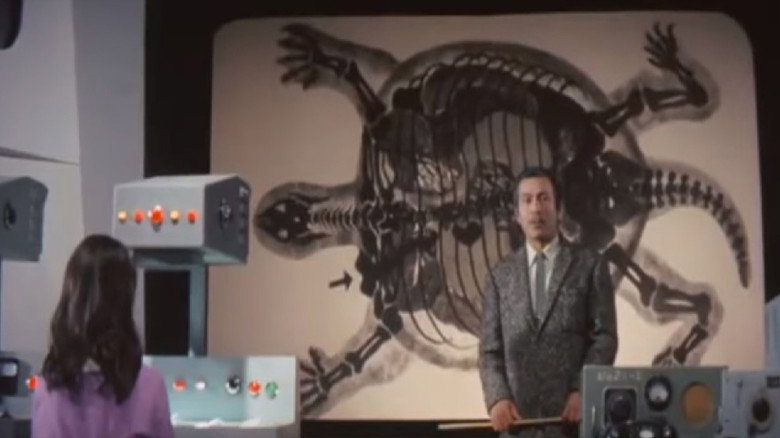 Gamera vs. Jiger backdrop 3