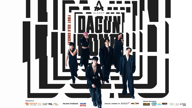 Dagundong:  Alamat First Solo Concert backdrop 1