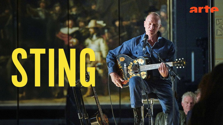 Sting - Sounds Like Art Rijksmuseum Amsterdam backdrop 3
