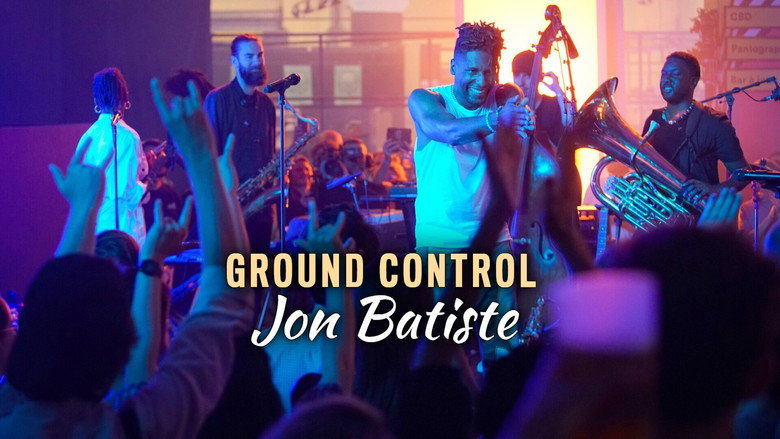 Jon Batiste @ Ground Control backdrop 7