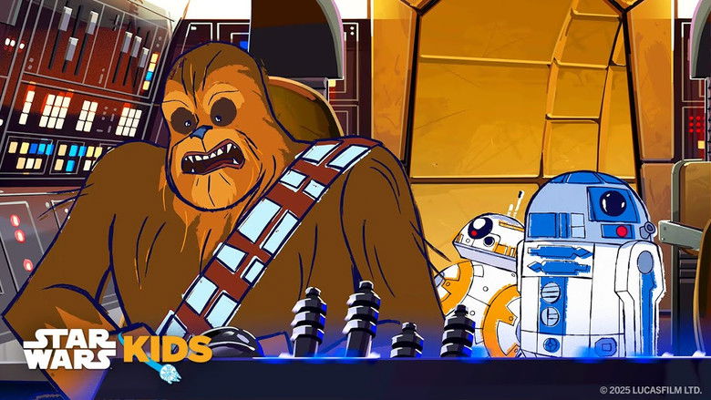 R2-D2 & BB-8 Save The Millennium Falcon!