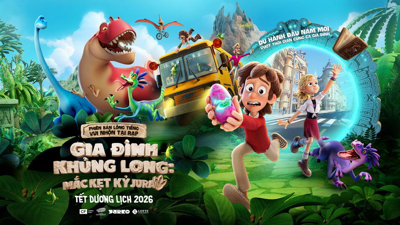 The Dino Family backdrop 2