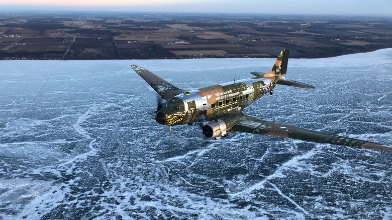 The Plane that Led D-Day backdrop 3