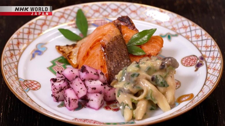 Authentic Japanese Cooking: Yuan-yaki Salmon with Kinoko Miso