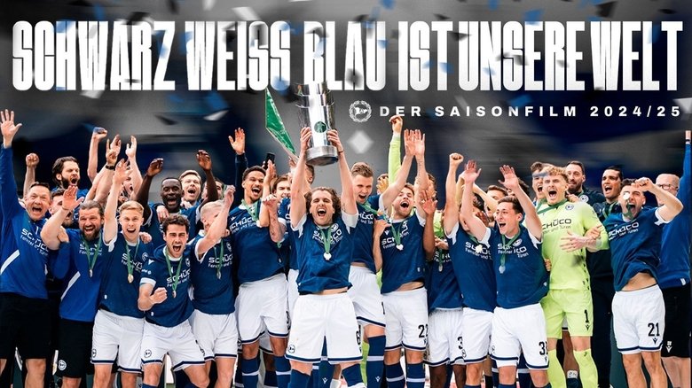 Schwarz-weiß-blau ist unsere Welt