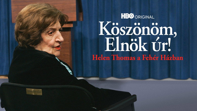 Thank You, Mr. President: Helen Thomas at the White House backdrop 5