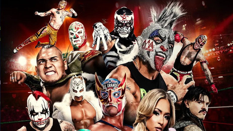 WWE Lucha Libre AAA backdrop 1