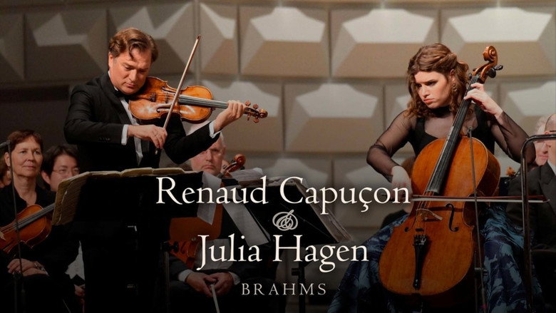 Renaud Capuçon und Julia Hagen spielen Brahms Rheingau Musik Festival 2025 backdrop 6