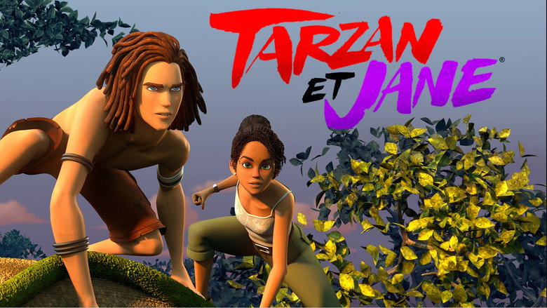 Edgar Rice Burroughs' Tarzan and Jane backdrop 3