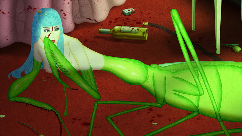 Praying Mantis backdrop 2