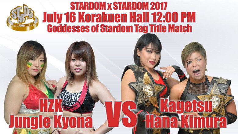 Stardom X Stardom 2017 backdrop 2