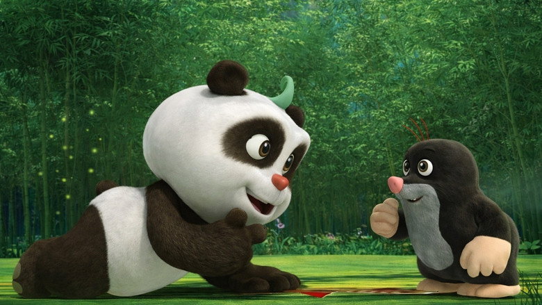 The Little Mole and Panda backdrop 1