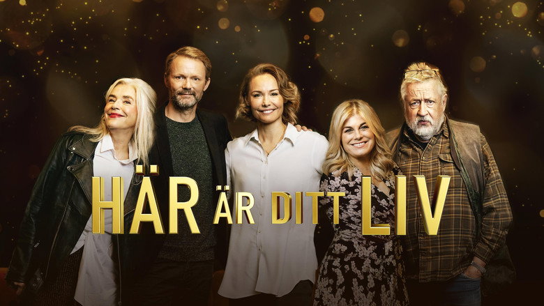 Här är ditt liv backdrop 1