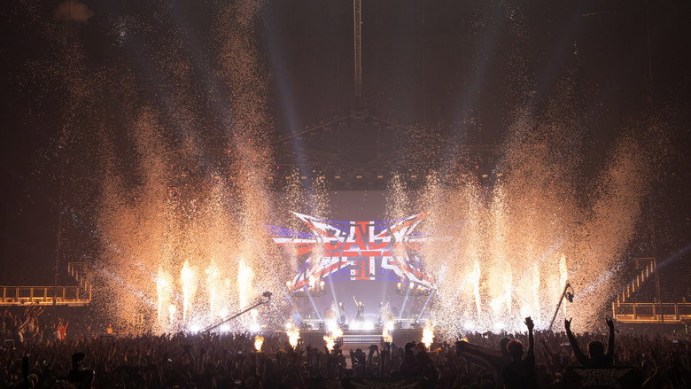 BABYMETAL - Live at The O2 London backdrop 1