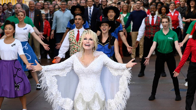 Dolly Parton's Mountain Magic Christmas backdrop 5