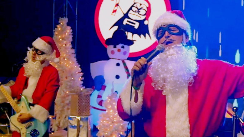 The Aquabats Kooky Kristmas Party backdrop 1