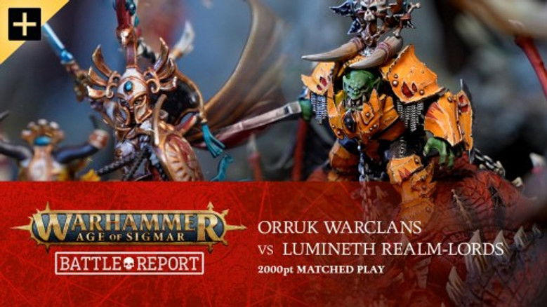 Orruk Warclans vs Lumineth Realmlords