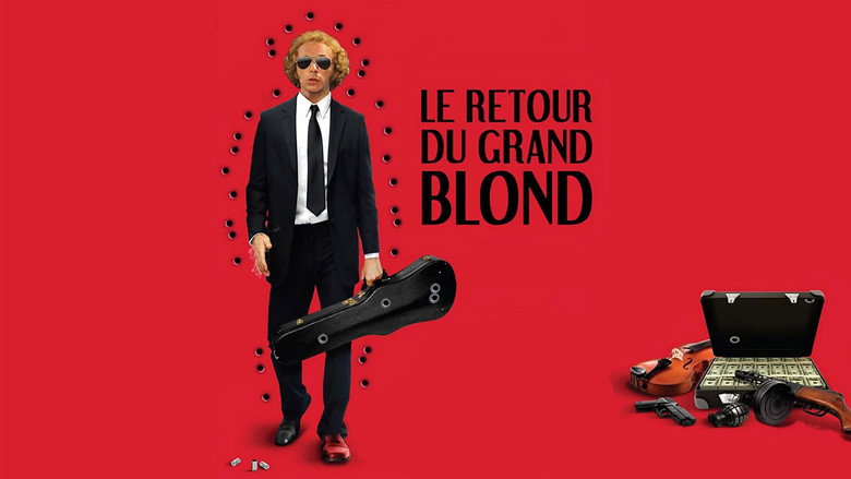 The Return of the Tall Blond Man with One Black Shoe backdrop 8
