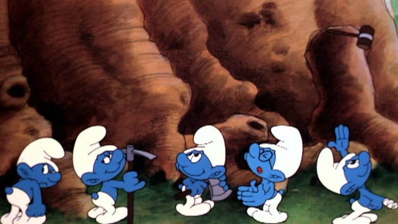 The Smurfs and the Magic Flute backdrop 2