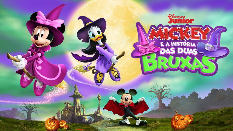 Mickey's Tale of Two Witches backdrop 9