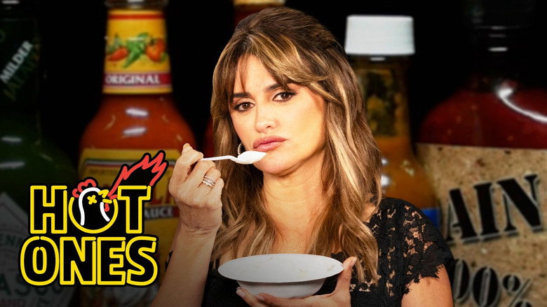 Penélope Cruz Laughs With Abandon While Eating Spicy Wings
