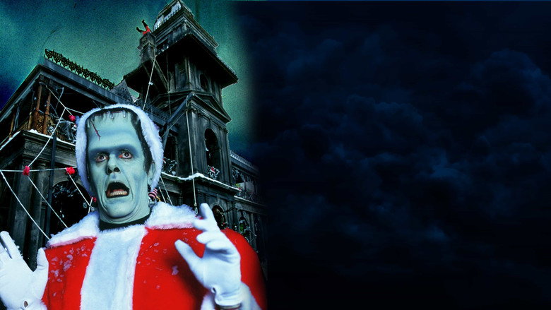 The Munsters' Scary Little Christmas backdrop 3