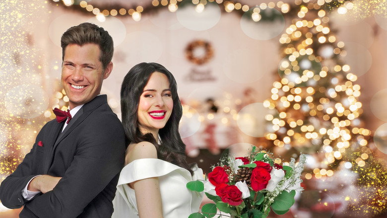 Our Christmas Wedding backdrop 2