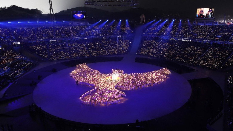 PyeongChang 2018 Olympic Opening Ceremony: Peace in Motion backdrop 3