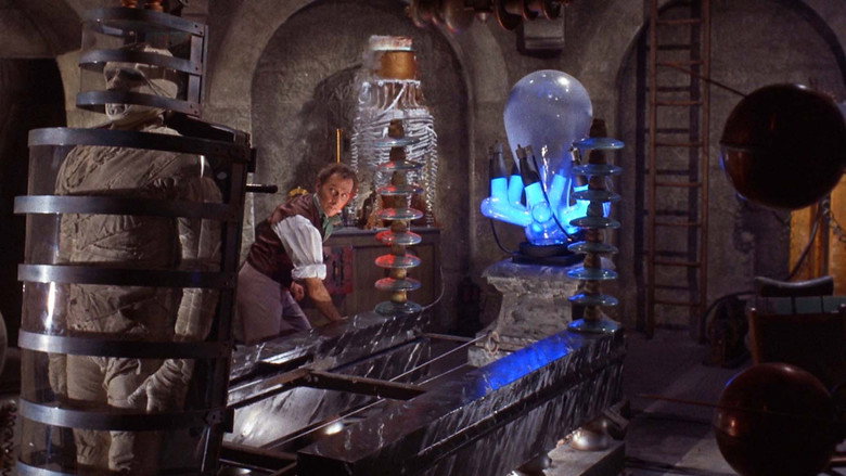 The Evil of Frankenstein backdrop 4