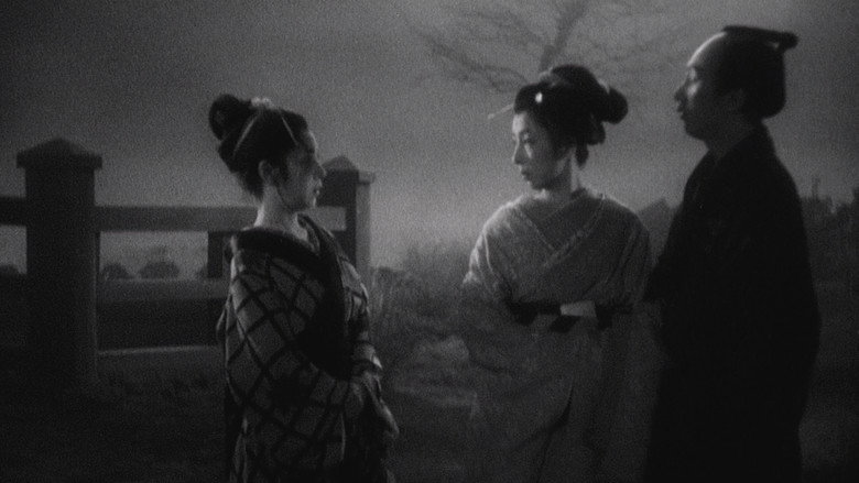 Utamaro and His Five Women backdrop 2