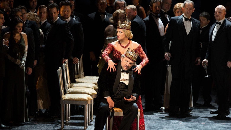 The Metropolitan Opera - Verdi: Macbeth backdrop 2