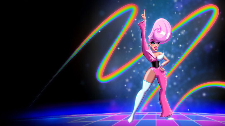 Maxxie LaWow: Drag Super-shero backdrop 5