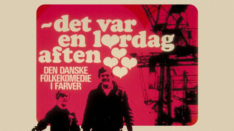 Det var en lørdag aften backdrop 3
