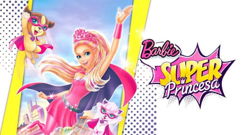 Barbie in Princess Power backdrop 5